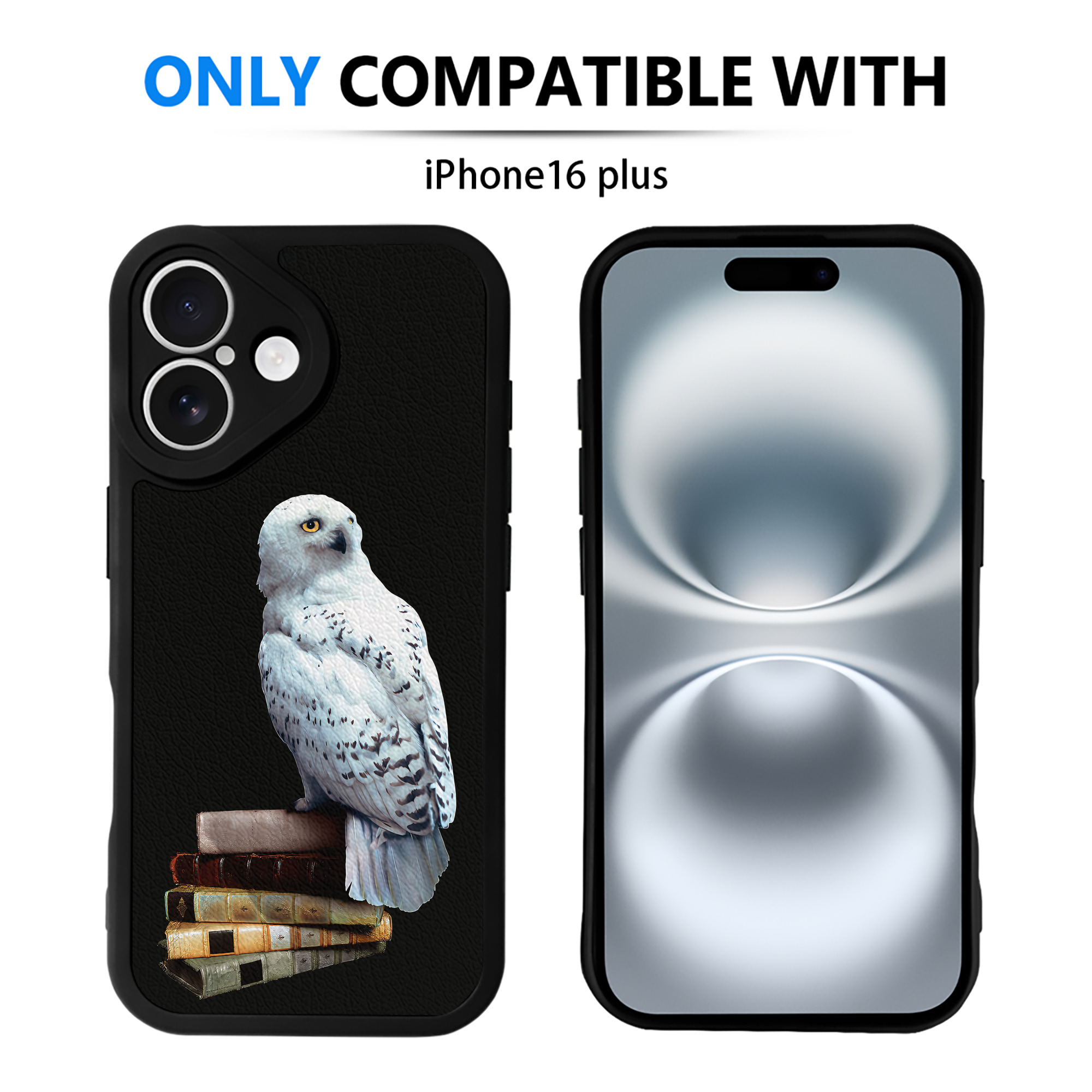（画像用） Harry Potter ハリー・ポッターシリーズ 【iPhone 16シリーズ対応】シリコンスマホケース（レザー調） 材質：シリコン